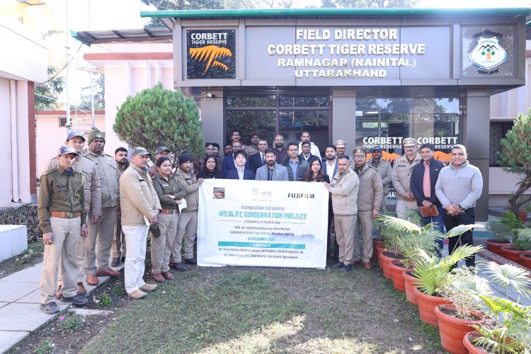 FUJIFILM India Expands Sustainability Efforts to Wildlife Conservation at Corbett Tiger Reserve